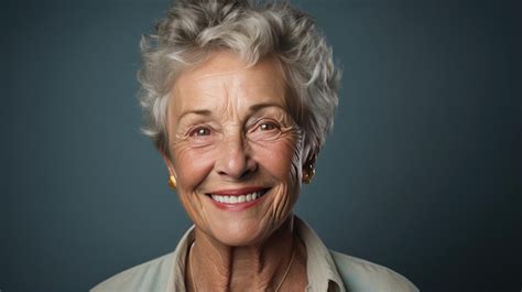 Foto temática de una mujer anciana japonesa disfrutando de plátanos y una bebida con sabor a yogur