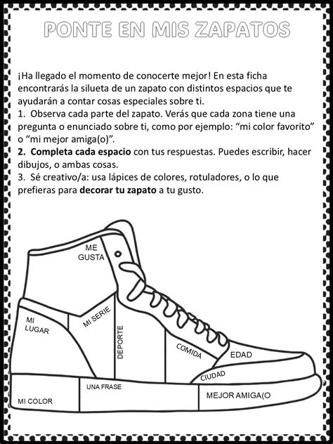 Infografía: dinámica de zapato y reflexión sobre sentimientos