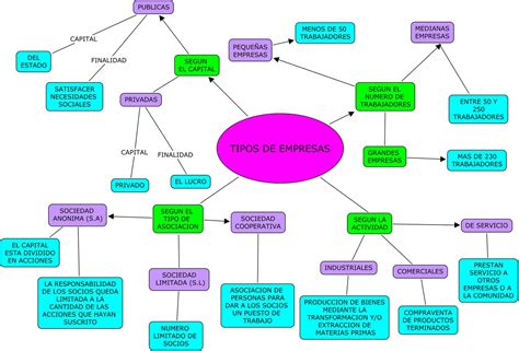 Esquema visual de una empresa como organismo con sus diferentes departamentos/funciones