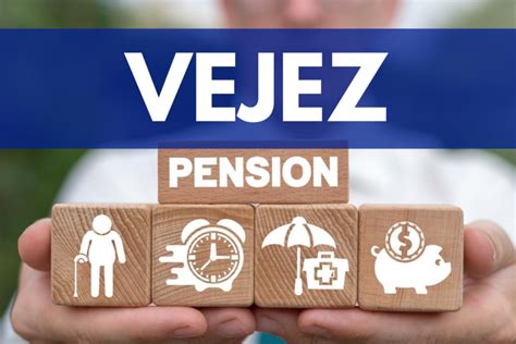Gráfico explicativo de los requisitos y fuentes de financiamiento de la pensión de vejez.