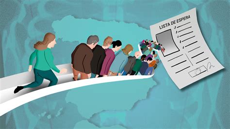 Infografía: Datos de listas de espera de niños bajo cuidado estatal (número de casos, tipo de atención, tiempo promedio de espera por región)