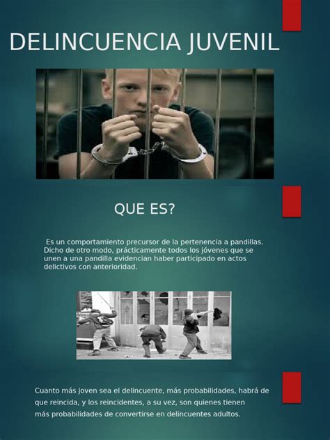 Esquema sobre las causas de la delincuencia juvenil