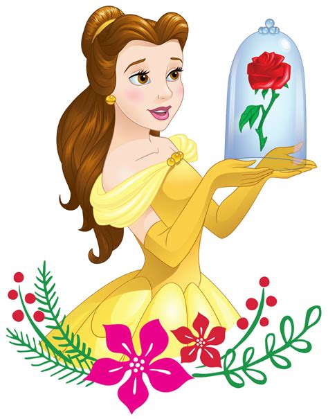 Ilustración de Bella de Disney