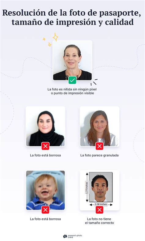 Fotografía de pasaporte o documento de adopción