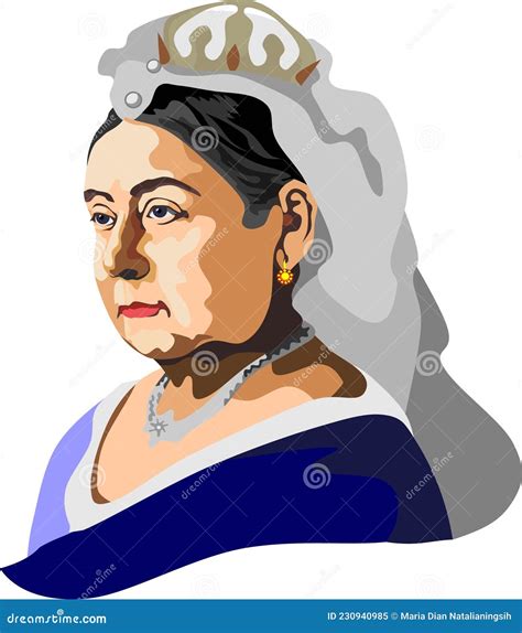 Ilustración de la Reina Victoria