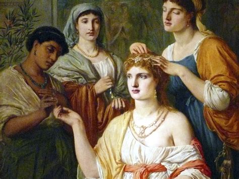 Esquema de las diferentes roles de mujeres en la antigua Roma