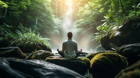 Una persona meditando o en actitud reflexiva en un entorno sereno, simbolizando la introspección sobre la vulnerabilidad.