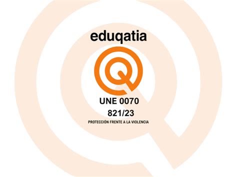 Logo y breve descripción visual del estándar UNE 0070 para la gestión de la protección infantil