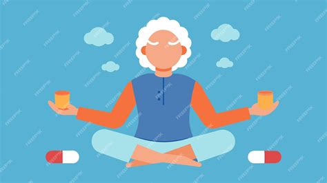 Persona mayor meditando para afrontar el estrés de la jubilación