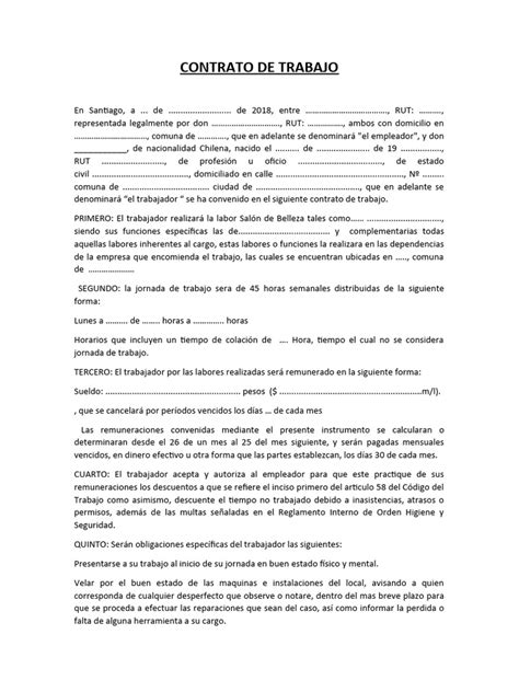 Plantilla de contrato de trabajo para adultos mayores con cláusulas específicas