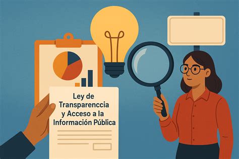 Infografía sobre la Ley de Transparencia en Chile y el acceso a la información pública