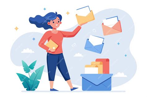 Ilustración de una persona enviando una solicitud a una OIRS