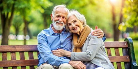Pareja de ancianos pensativos en un parque, simbolizando la reflexión en la jubilación