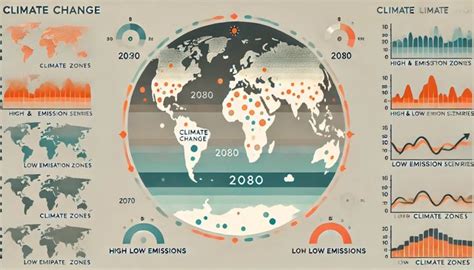 Mapa de impactos del cambio climático