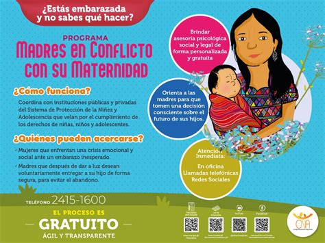 Esquema de las vías de apoyo a madres en conflicto con la maternidad, incluyendo salud primaria y Sename
