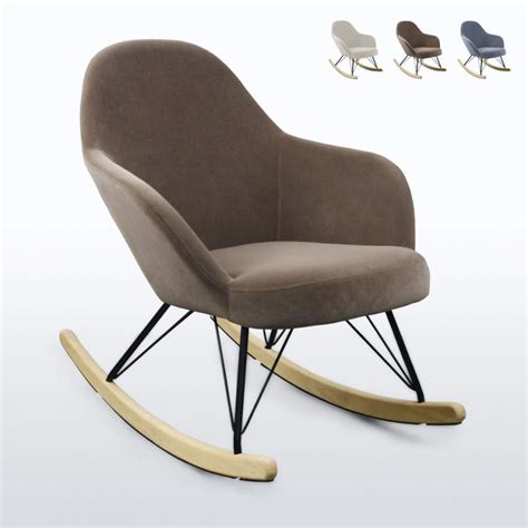 Diseño moderno de una mecedora