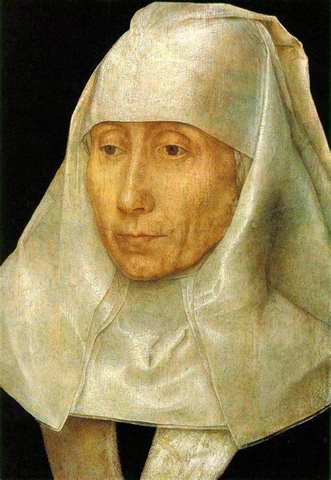 Retrato de una anciana de Hans Memling (obra de arte)