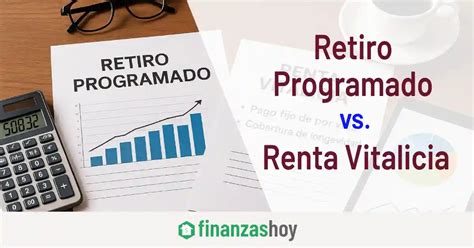Diagrama comparativo: Cálculo de pensión por Retiro Programado vs. Renta Vitalicia