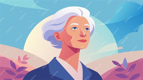 Representación artística de una mujer sabia o anciana