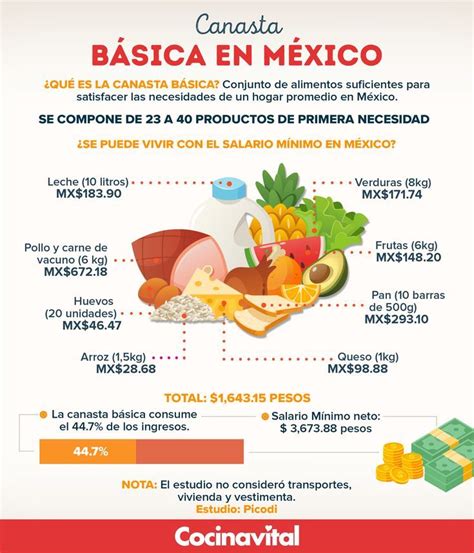 Infografía sobre los componentes de una canasta alimentaria saludable y sostenible