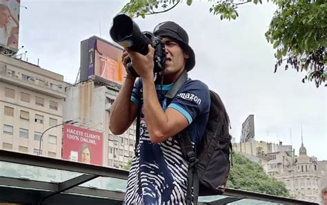 Foto del fotógrafo Pablo Grillo herido de gravedad durante la marcha de los jubilados.