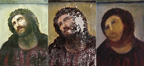 Ilustración de varios memes basados en el Ecce Homo de Borja