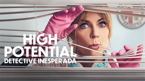 Póster promocional de la serie High Potential: Detective Inesperada, mostrando a la protagonista Morgan y al detective Karadec