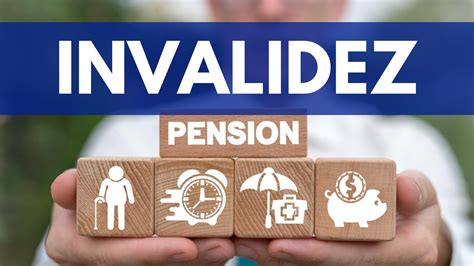 Esquema comparativo de los tipos de pensión por invalidez (total vs. parcial)