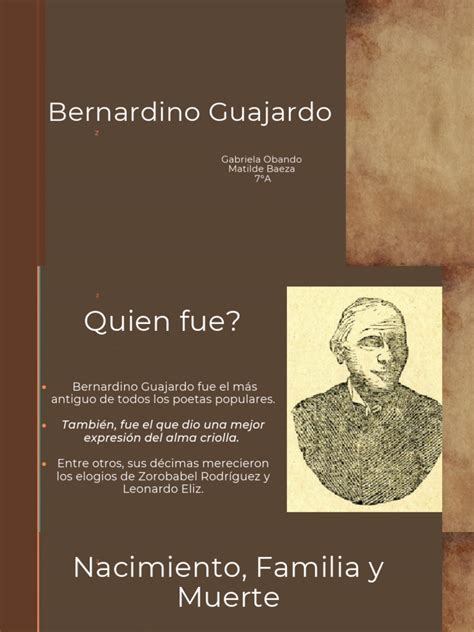 Retrato de Bernardino Guajardo, poeta popular chileno