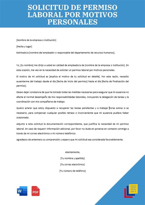 Esquema de pasos para solicitar un permiso laboral por cuidado familiar