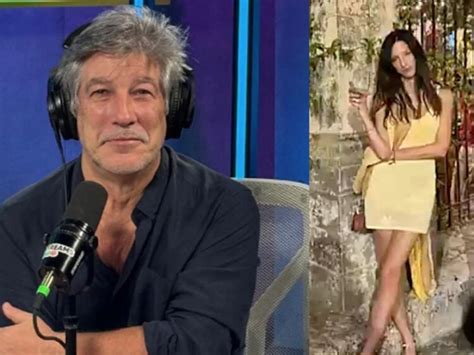 Foto actual de Pachu Peña con su pareja, Paula Paparella
