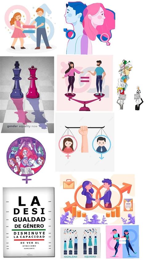 Ilustración abstracta sobre dinámicas de género en la sociedad.