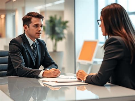 Persona preparándose para una entrevista laboral, practicando respuestas frente a un espejo o con notas.