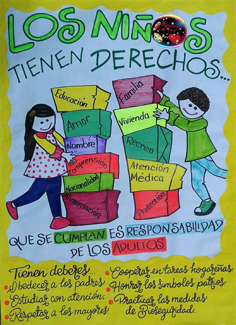 Afiche con los valores del proyecto educativo del Liceo