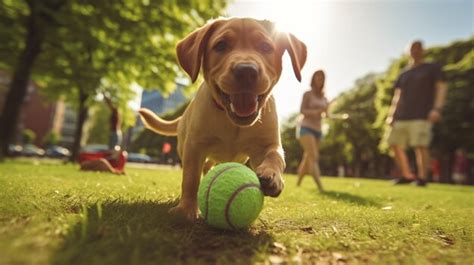 cachorro jugando con su dueño