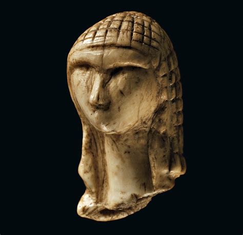 Foto de la estatuilla de Brassempouy o Dama de la Capucha