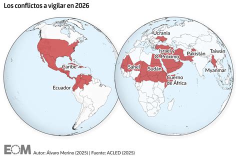 Mapa de Nigeria con zonas de conflicto destacadas