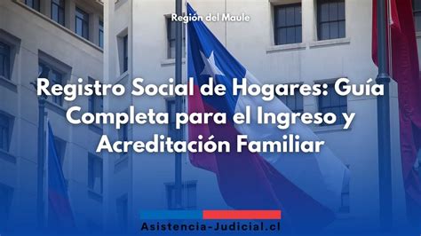 Infografía sobre cómo funciona el Registro Social de Hogares