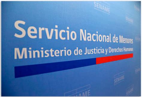 Esquema organizativo del Servicio Nacional de Menores (SENAME) y sus dependencias
