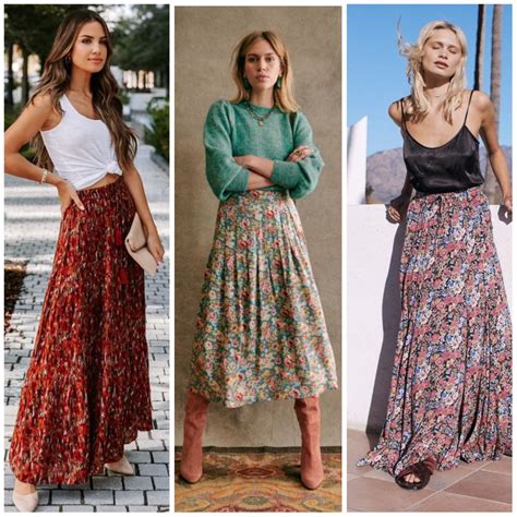 Combinaciones de outfits invernales con una falda larga de lana para mujeres mayores