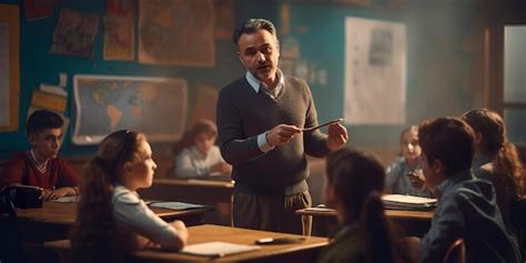 Foto temática: profesor jubilado interactuando con un alumno en su casa, brindando apoyo educativo