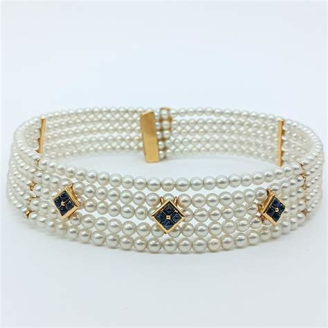Gargantilla de perlas vintage, ideal para la tendencia grandmacore