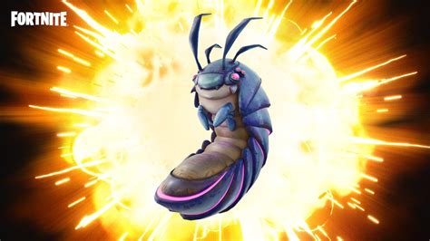 Ilustración de un Roly Poly o cochinilla en Fortnite