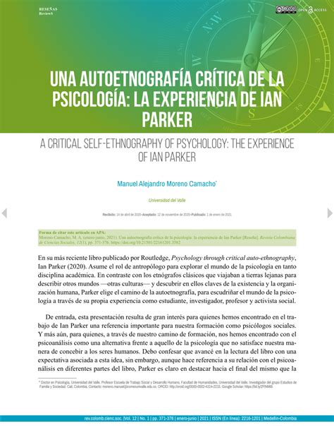 Foto académica de Ian Parker o conceptual de psicología crítica
