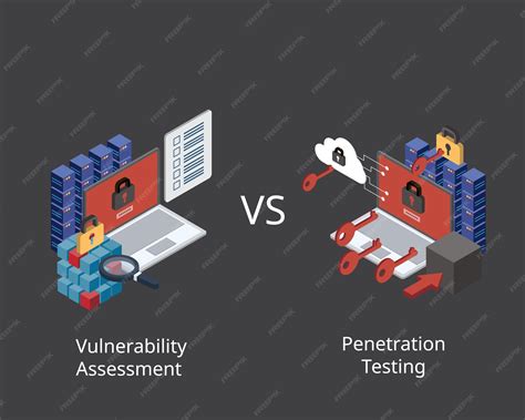 Infografía comparando Evaluación de Vulnerabilidades vs. Pruebas de Penetración