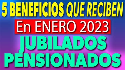 Esquema de los principales beneficios gubernamentales para jubilados en Chile