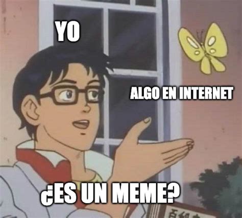Meme de alguien atrapado en un bucle de redes sociales