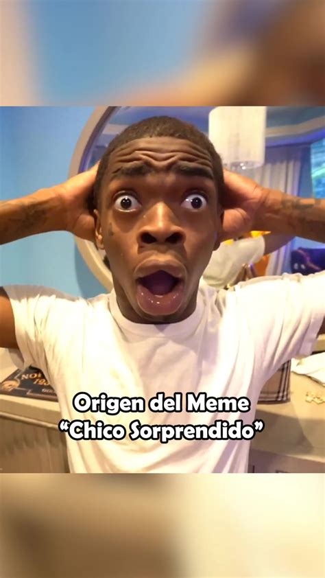 Meme de una persona sorprendida al ver a un colega en persona por primera vez