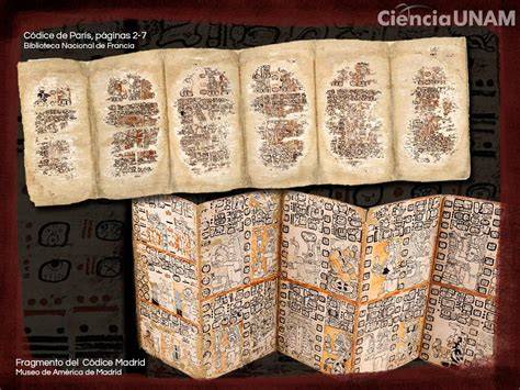 Ilustración de códices y estelas mayas de la época clásica