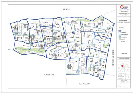 Mapa de unidades vecinales de Arica con niveles de vulnerabilidad socioeconómica
